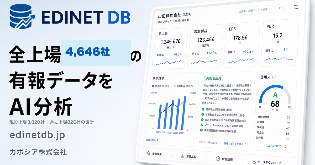 EDINET DB