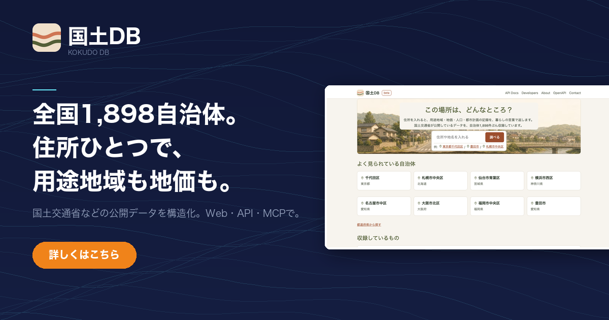 国土DB